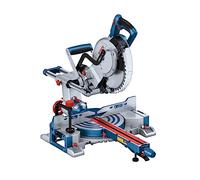 Bosch Professional BITURBO GCM 18V-254 D - Ingletadora telescópica a batería (Brushless, 18V, Ø 254 mm, Dual láser, cortes hasta 90 x 305 mm, sin batería)