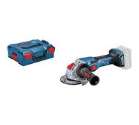 Bosch Professional 18V System amo. ang. bat. BITURBO GWX 18V-15 C con X-LOCK (Ø disco: 125 mm, in ubierta protectora, empuñadura auxiliar, bandeja para L-BOXX, L-BOXX, sin batería/cargador)