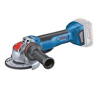 Bosch Professional 18V System amoladora angular a batería GWX 18V-10 P con X-LOCK (KickBack Control, X-Brake, incl. L-BOXX, cubierta protectora, empuñadura aux. antivibración, sin batería/cargador)