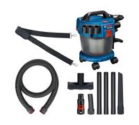 Bosch Professional 18V System aspirador industrial GAS 18V-10 L (incl. manguera de 1,6 m, 3 tubos de prolongación, en caja de cartón, sin batería/cargador)