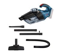 Bosch GAS 18V-1 Professional aspiradora de mano Negro, Azul, Rojo, Translúcido Sin bolsa