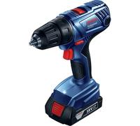 Bosch Professional 18V System atornillador a batería GSR 18V-21 (máx. par de apriete: 55 Nm, incl. 2 baterías de 2,0 Ah, cargador rápido GAL 18V-40, L-BOXX)