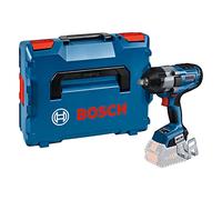 Bosch Professional BITURBO GDS 18V-1000 - Atornillador de impacto a batería (18V, 1000 Nm, tornillos hasta M24, sin batería, en L-BOXX), Azul, solo