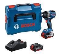 Bosch Professional 18V System atornillador de impacto a batería GDS 18V-750 C (incl. 2 baterías de 5,0 Ah, cargador GAL 18V-40, L-BOXX)