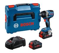 Bosch Professional 18V System atornillador de impacto a batería GDS 18V750 C (incl. módulo Connectivity GCY42, 2 baterías GBA 8.0 Ah, cargador GAL 1880 CV, LBOXX)
