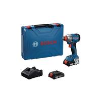 Bosch Professional 18V System atornillador de impacto a batería GDX 18V-285 (incl. 2 baterías GBA 18V 2.0Ah, cargador GAL 18V-20, maletín MPP)