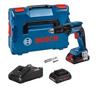 Bosch Professional 18V System GTB 18V-45 - Atornillador a batería para construcción en seco (0-4500 rpm, 2 baterías ProCORE18V x 4.0Ah , en L-BOXX), Azul