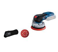 Bosch GEX 18V-125 Professional Lijadora rotorbital 10000 RPM 20000 OPM Negro, Azul, Gris, Rojo