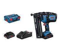Bosch Professional 18V System GNH 18V-64 M - Clavadora a batería para madera (Ø máx. 1,6 mm, clavos 32/64 mm, modo contínuo, 2 baterías ProCORE x 4.0Ah, en L-BOXX)