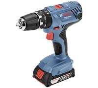 Bosch GSB 18V-21 PROFESSIONAL 1800 RPM Sin llave 1,2 kg Negro, Azul, Rojo