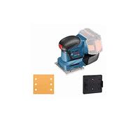 Bosch Professional 18V System GSS 18V-10 - Lijadora orbital a batería (1 plato lijador, microfiltro, sin batería, en caja)