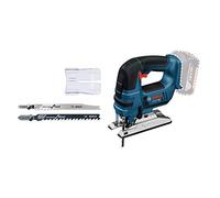 Bosch Professional 18V System GST 18V-LI B - Sierra de calar a batería (2700 cpm, profundidad de corte 120 mm, sin batería, en caja)