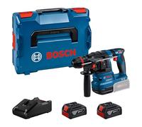 Bosch Professional 18V System martillo perforador a batería GBH 18V-22 X (incl. 2 baterías GBA 4.0Ah, cargador GAL 18V-40, L-BOXX 136)