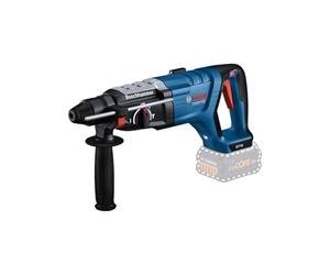 Bosch Professional 18V System martillo perforador a batería GBH 18V-28 D (KickBack Control, incl. paño de limpieza, empuñadura auxiliar, calibre de profundidad, sin batería/cargador)