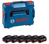 Bosch Professional 18V System set de baterías: 6 GBA 18V 4.0Ah (incl. bandeja para L-BOXX para Starter Sets, en L-BOXX)