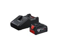 Bosch Professional – Set inicial de baterías: 1 batería GBA 18V 4.0Ah + cargador rápido GAL 18V-40