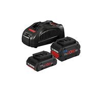 Bosch Professional 18V System set inicial de baterías: 1 batería ProCORE18V 4.0Ah + 1 batería ProCORE18V 5.5Ah + cargador GAL 1880 CV