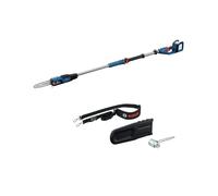 Bosch Professional 18V System sierra cadena telesc. GKE 18V-25 TP (130 cortes/carga, bastón tel. 2,9 m, motor Brushless sin escobillas, funda 25 cm incl., llave destorn., correa hombro, sin batería)