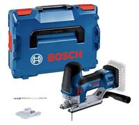 Bosch Professional 18V System sierra de calar a batería GST 18V-155 SC (con empuñadura recta, baterías y cargador no incluidos, L-BOXX)