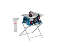 Bosch Professional 18V System sierra mesa bat. BITURBO GTS 18V-216 + mesa trabajo GTA 560 (incl. 1 disco, barra empuje, calibre inglete, tope paral., protector cuchilla, bolsa polvo, s. bat./cargador)