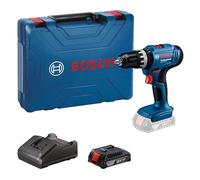 Bosch Professional 18V System Taladro Percutor a Batería GSB 18V-25 (Ø máx. del tornillo 10 mm, incl. 1 GBA 18V 2.0Ah, 1 GAL 18V-20, maletín de transporte)