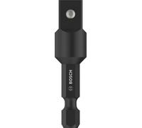 Bosch Adaptador Impact Control para llaves de vaso – 1/4" HEX a 3/8" cuadrado, 50 mm (1x)