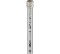 Bosch Professional 1x Broca de diamante Expert for Ceramic (para Azulejos duros, Piedra dura, Piedra blanda, Ø 8 mm, Accesorios Taladro)