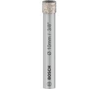Bosch Professional 1x Broca de diamante Expert for Ceramic (para Azulejos duros, Piedra dura, Piedra blanda, Ø 10 mm, Accesorios Taladro)