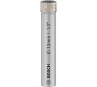 Bosch Professional 1x Broca de diamante Expert for Ceramic (para Azulejos duros, Piedra dura, Piedra blanda, Ø 12 mm, Accesorios Taladro)