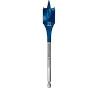 Bosch Professional 1x Brocas fresadoras planas Expert SelfCut Speed (para Madera blanda, Aglomerado, Ø 22,00 mm, Longitud 152 mm, accesorios Taladro de impacto rotativo)