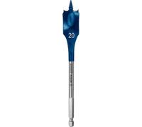 Bosch Professional 1x Brocas fresadoras planas Expert SelfCut Speed (para Madera blanda, Aglomerado, Ø 20,00 mm, Longitud 152 mm, accesorios Taladro de impacto rotativo)