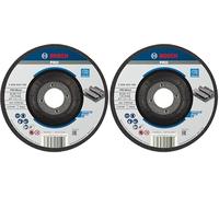 Bosch Professional 1x Disco de Corte Acodado Standard for Metal (para Metal, Ø 125 x 2.5 mm, Accesorios Amoladora) (Paquete de 2)