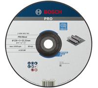 Bosch Professional 1x Disco de Corte Acodado Standard for Metal (para Metal, Ø 230 x 3 mm, Accesorios Amoladora)