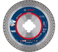Bosch Professional 1x Disco de corte de diamante Expert HardCeramic X-LOCK (para Azulejos duros, Piedra dura, Ø 115 mm, accesorios Amoladora pequeña)