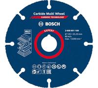 Bosch Professional – Disco de corte Expert Carbide Multi Wheel – Ø125 mm para madera dura – 1x