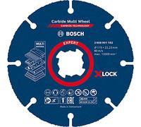 Bosch Professional 1x Disco de corte Expert Carbide Multi Wheel X-LOCK (para Madera dura, Ø 115 mm, accesorios Amoladora pequeña)