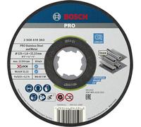 Bosch Professional 1x Disco de Corte Recto Standard for Inox (para Inoxidable, X-LOCK, Ø 125 x 1.6 mm, Accesorios Amoladora)