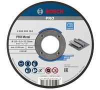 Bosch Professional 1x Disco de Corte Recto Standard for Metal (para Metal, Ø 115 x 2.5 mm, Accesorios Amoladora)
