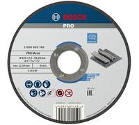 Bosch Professional 1x Disco de Corte Recto Standard for Metal (para Metal, Ø 125 x 2.5 mm, Accesorios Amoladora)