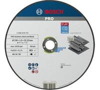 Bosch Professional 1x Disco de Corte Standard for Inox (para Acero Inoxidable, Ø 230 x 1,9 x 22,23 mm, Recto, Accesorio Amoladora)
