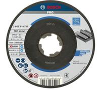 Bosch Professional 1x Disco de Corte X-LOCK Standard for Metal (para Metal, Ø 115 x 2,5 x 22,23 mm, Recto, Accesorio Amoladora)