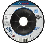 Bosch Professional 1x Disco de Desbaste Acodado Standard for Metal (para Metal, Ø 115 x 6 mm, Accesorios Amoladora)