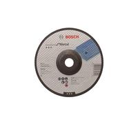 Bosch Professional 1x Disco de Desbaste Acodado Standard for Metal (para Metal, Ø 180 x 6 mm, Accesorios Amoladora)