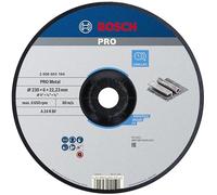Bosch Professional 1x Disco de Desbaste Acodado Standard for Metal (para Metal, Ø 230 x 6 mm, Accesorios Amoladora)