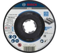 Bosch Professional 1x Disco de Desbaste Acodado Standard for Metal (para Metal, X-LOCK, Ø 115 x 6 mm, Accesorios Amoladora)