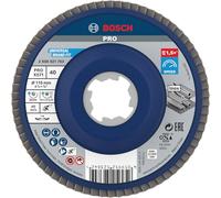 Bosch Professional 1x Disco de Láminas X571 Best for Metal X-LOCK (para metal, Ø 115 mm, P 40, version en ángulo, accesorios amoladora)