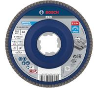 Bosch Professional 1x Disco de Láminas X571 Best for Metal X-LOCK (para metal, Ø 115 mm, P 60, version en ángulo, accesorios amoladora)