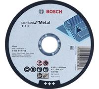 Bosch Professional 1x Disco Standard for Metal Straight Cutting (para chapa, acero, Ø 125 x 1 x 22.23 mm, Accesorios Amoladora)