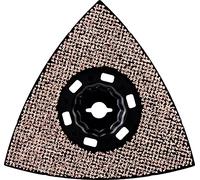 Bosch Professional 1x Hoja de multiherramienta Expert Sanding Plate MAVZ 116 RT4 (para Mortero, Ø 116 mm, grano 40, accesorios Multiherramienta)