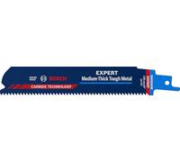 Bosch Hoja de sierra sable Expert S 955 HHM – Acero resistente, Acero inoxidable, 150 mm (1x)
